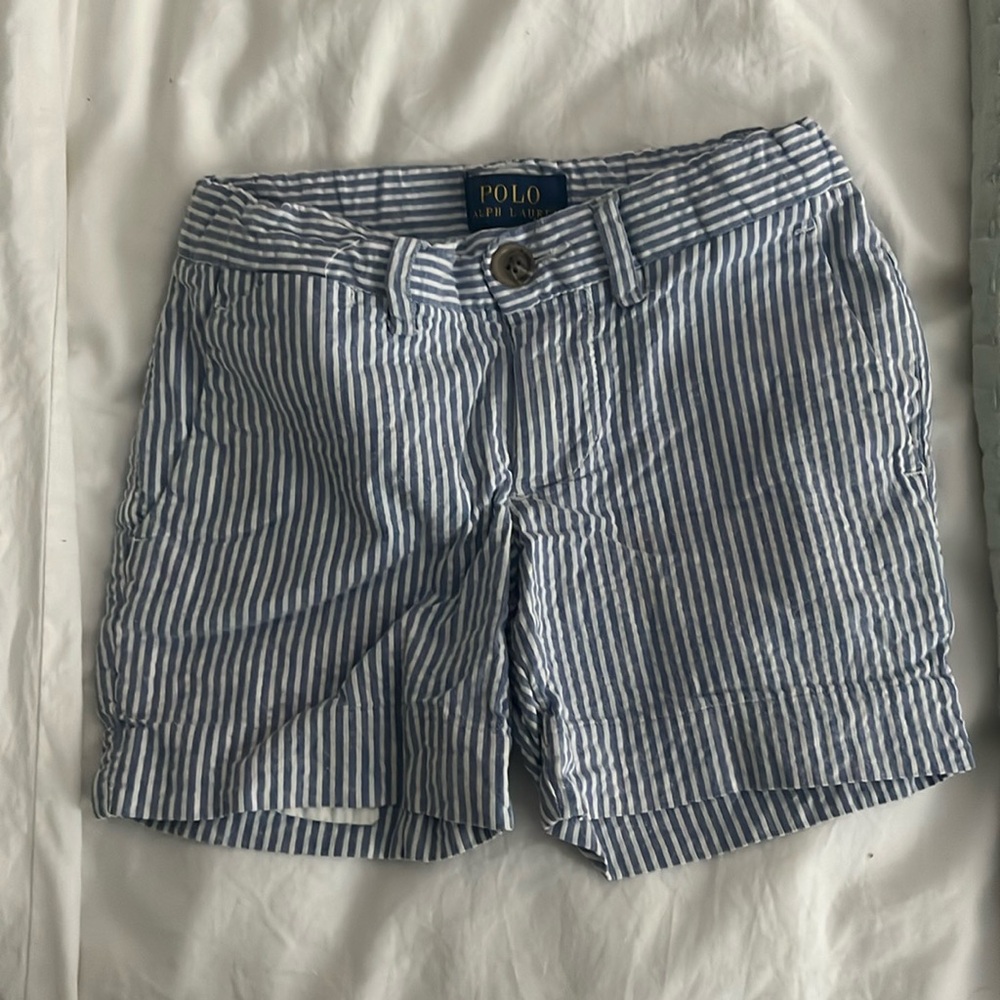 Polo Ralph Lauren seersucker shorts 2T